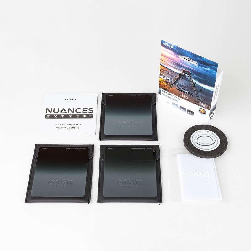 COKIN NUANCES EXTREME SOFT KIT (GND4,GND8,GND16) M Size Graduated ND Filter(77 mm)