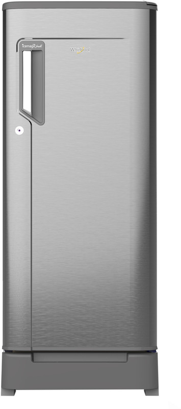 Whirlpool 215 L Direct Cool Single Door 3 Star Refrigerator with Base Drawer(Magnum Steel, 230 IMFRESH ROY 3S) Whirlpool 215 L Direct Cool Single Door 3 Star Refrigerator with Base Drawer(Magnum Steel, 230 IMFRESH ROY 3S)