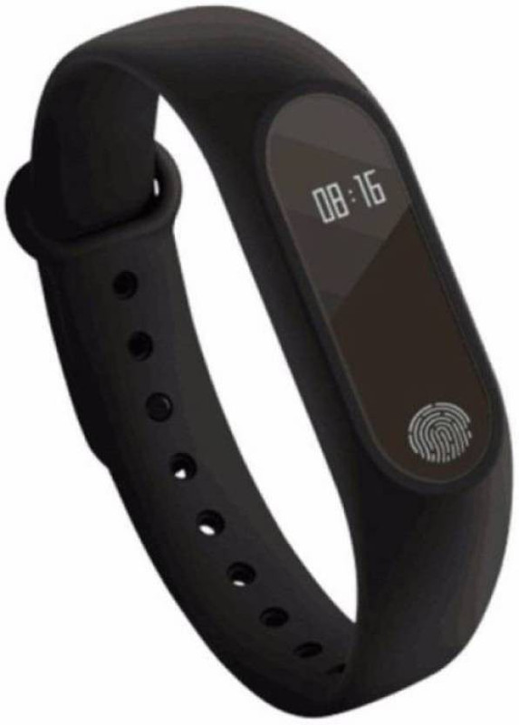 vacottadesign Fitness Smart band(Black Strap, Size : Free)