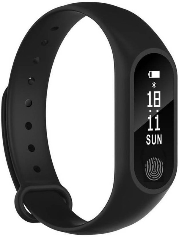 vacottadesign Fitness Smart band(Black Strap, Size : Free)