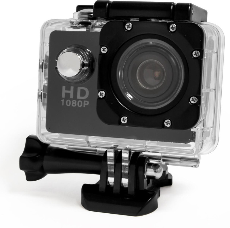 Buy Genuine HD 1080P 12 MP Waterproof Camera with Micro SD Card Slot and Multi Language, 2-inch LCD for All Android & IOS Devices Sports and Action Camera(Black, 12 MP)