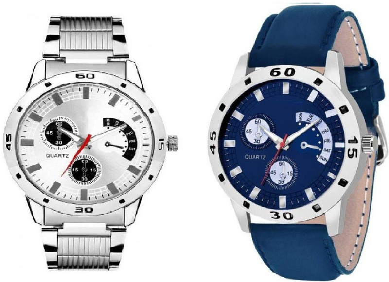paul jordan 7_96  ANALOG QUARTZ COMBO PACK OF 2 Watch - For Boys & Girls Analog Watch  - For Men & Women