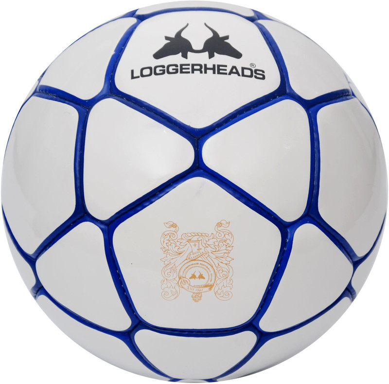 loggerheads Mc - Coys Football - Size: 5(Pack of 1, White, Blue)
