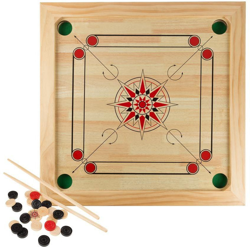 Buy oms Carrom Board Small Size 12.7 Carrom Board 12.7 inch Carrom