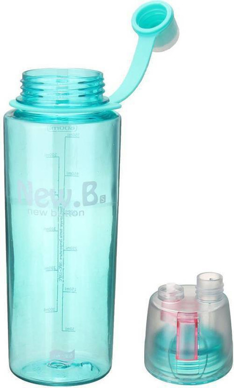 easypro Water Mist Plastic Spray Water Bottle strong plastic good quality new designer 600 ml Bottle(Pack of 1, Blue)
