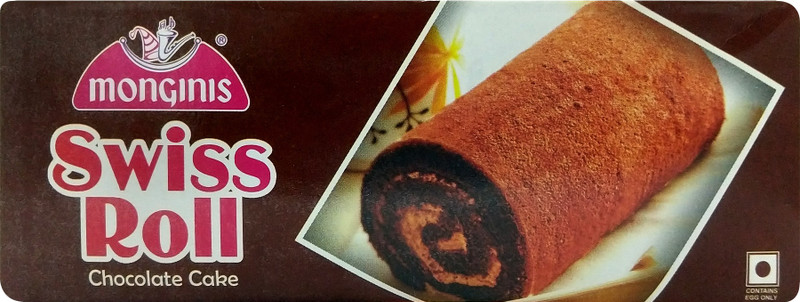 Monginis Swiss Roll Cake Chocolate(100 g)