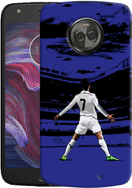 polymol Back Cover for Motorola Moto X4(number 7 legend football, Hard Case)