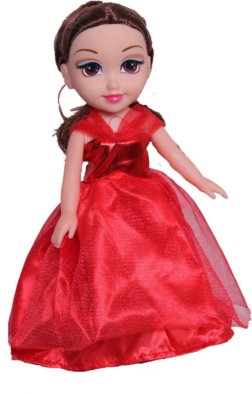 collectionmart Dancing Princess Doll For Girls (Red)(Red)