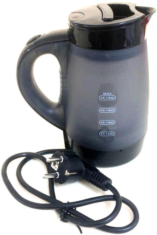 NILE RT 165 Electric Kettle(0.4 L, Black)