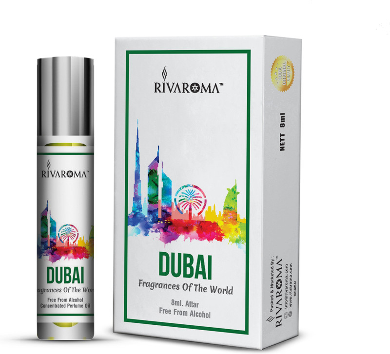 Rivaroma Roll On ( DUBAI ) 8 ml Floral Attar(Floral)