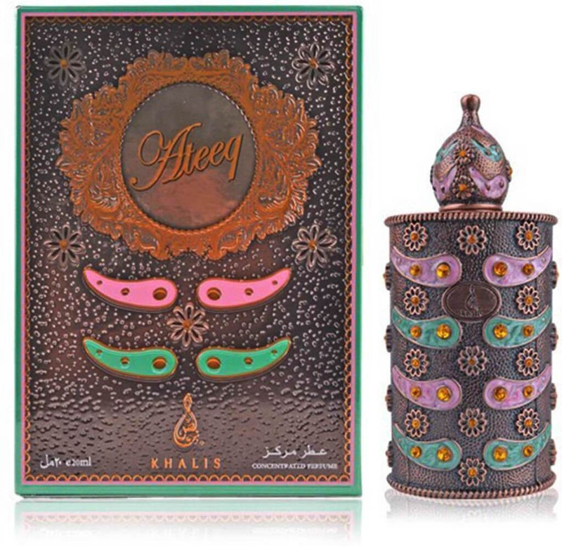 Khalis Ateeq Fragrance Attar - 18ml Floral Attar(Floral) Khalis Ateeq Fragrance Attar - 18ml Floral Attar(Floral)