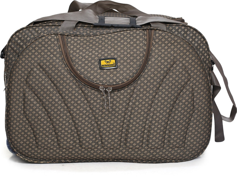 w winsome DUF-553320 Travel Duffel Bag(Beige)
