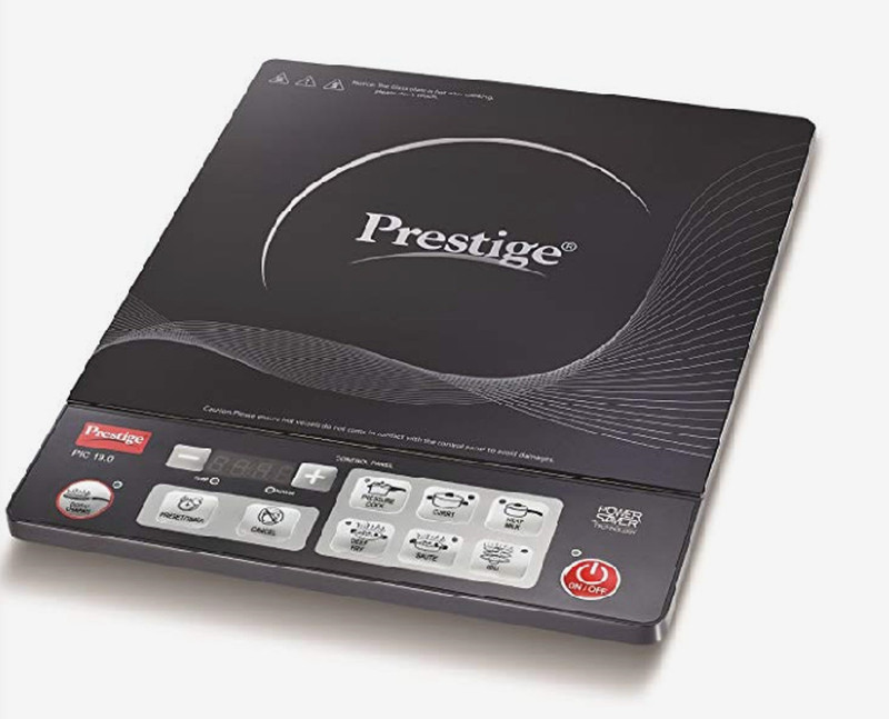 Prestige PIC 19 Induction Cooktop(Black, Push Button) Prestige PIC 19 Induction Cooktop(Black, Push Button)