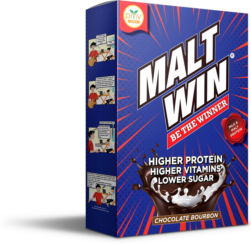 maltwin - Chocolate Bourbon (Malt Based Health and Nutrition Drink) 450 g