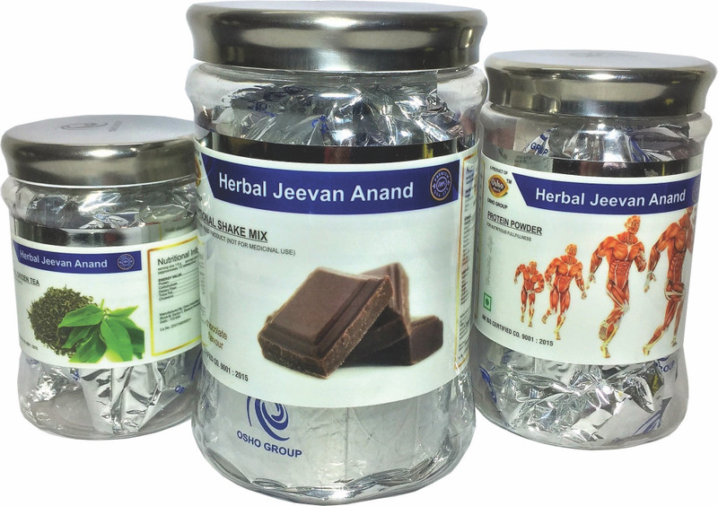 herbal jeevan anand nutritional shake mix combo (chocolate) Whey Protein(850 g, Chocolate)