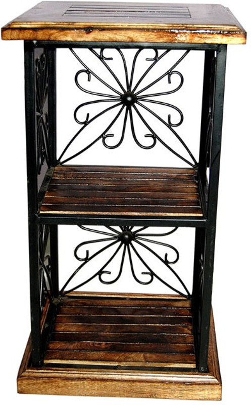 onlinehaat Solid Wood Side Table(Finish Color - Walnut)