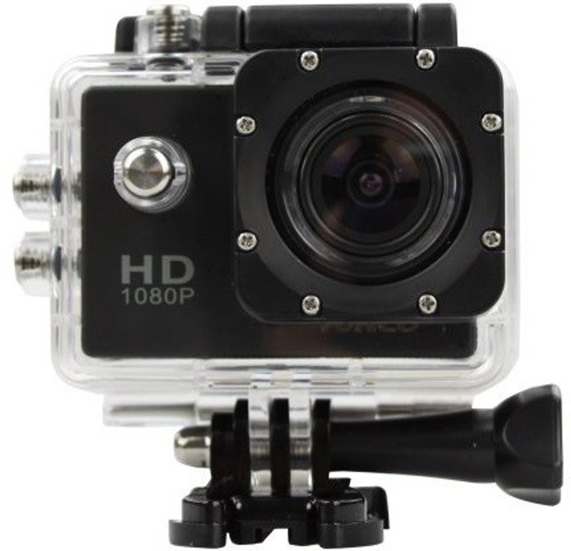 Buy Genuine HD 1080P Action Shot 12MP 2.0 inch LCD Touch Screen with Ultra HD Water Proof Sports and Action Camera(Black, 12 MP)