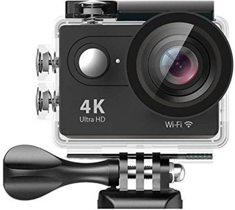 Buy Genuine HD 1080P 4K WIFI Ultra HD Waterproof 2-inch LCD Touch Screen Waterproof Sports and Action Camera(Black, 12 MP)