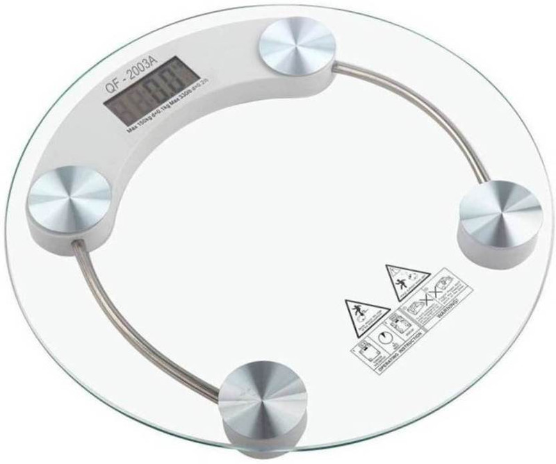 Urweigh Personal Weight Machine Human Body Digital Weighing Scale(White)