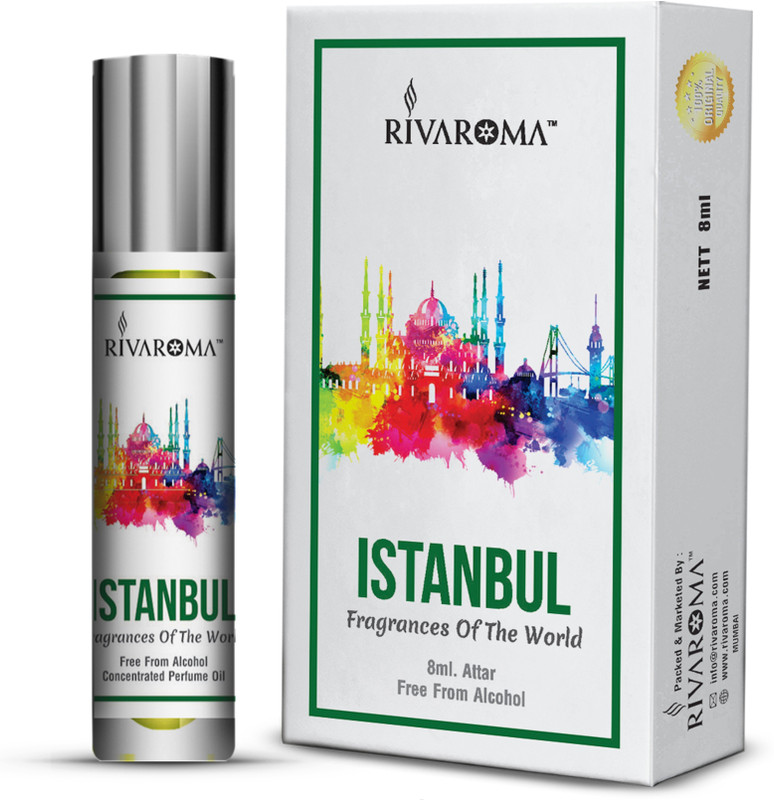 Rivaroma Roll On ( ISTANBUL ) 8 ml Floral Attar(Floral)