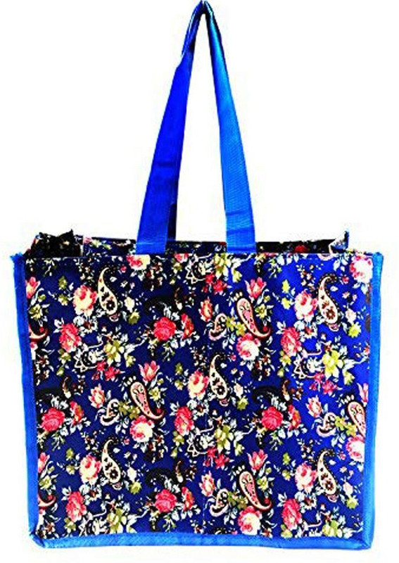 Saisan Vegetable Shopping Bag/Fruits Shopping Bag/Groceries Shopping Bag with Multi Pockets Multipurpose Bag(Multicolor, 12 inch)