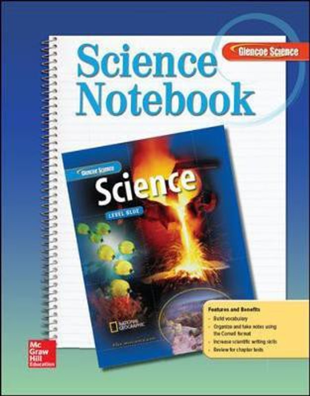 Glencoe iScience, Level Blue, Grade 8, Science Notebook, Student Edition(English, Paperback, McGraw-Hill Education)