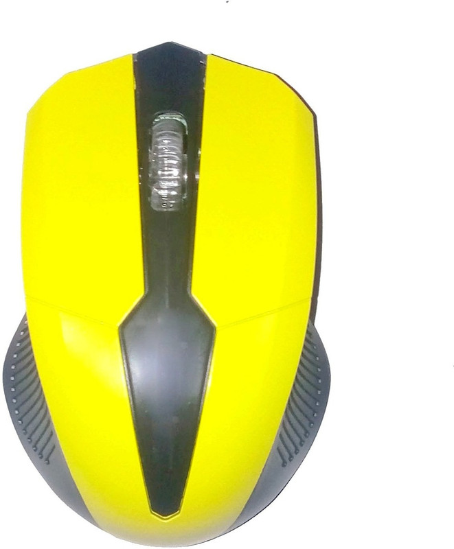 phoneys P-100 Wireless Optical  Gaming Mouse(USB 2.0, Yellow)