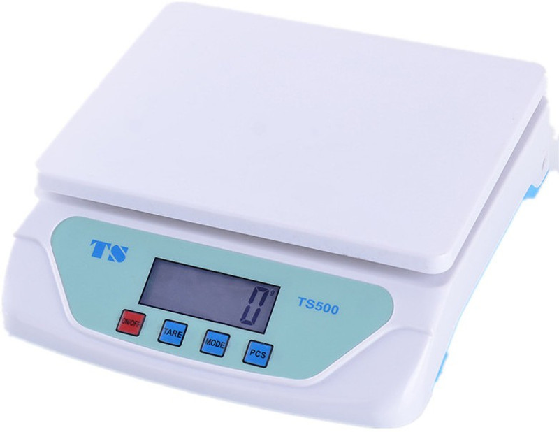 Manogyam Premium 30kg weight machine with Adapter Weighing Scale(White)