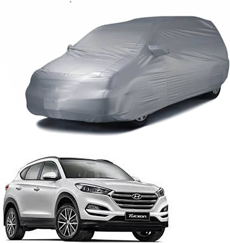 npms Car Cover For Hyundai Tucson (Without Mirror Pockets)(Red, For 2017 Models)