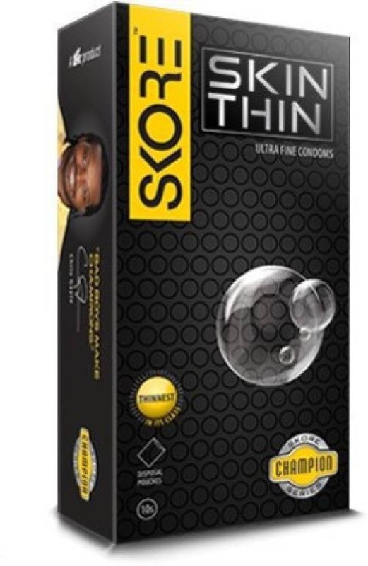 Skore Skin Thin (Set of 10, 10S) Condom(10S)