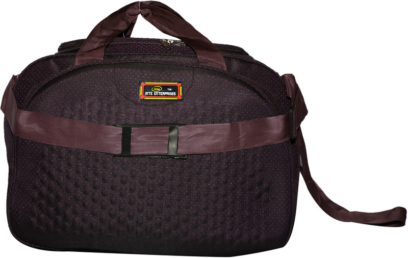 Inte Enterprises (Expandable) Expandable Waterproof Polyester Lightweight Luggage Travel 40 L Duffel Bag with 2 Wheels Travel Duffel Bag(Black) Inte Enterprises (Expandable) Expandable Waterproof Polyester Lightweight Luggage Travel 40 L Duffel Bag with 2 Wheels Travel Duffel Bag(Black)