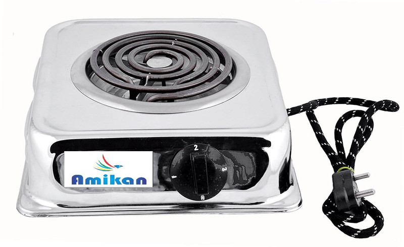 amikan Happy Home Hot Plate || Electric Stove || Model- G. Coil Electric Cooking Heater(1 Burner)