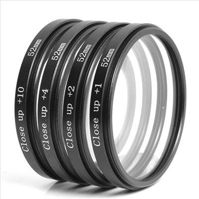 SHOPEE 52mm Macro Close-Up Lens Filter For Niko, Canon and Pentax Black & White Filter(52 mm)