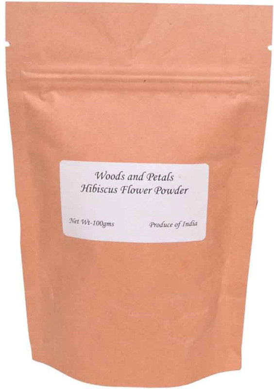 woods and petals Hibiscus Flower Powder ( for hair and skin )(100 g)