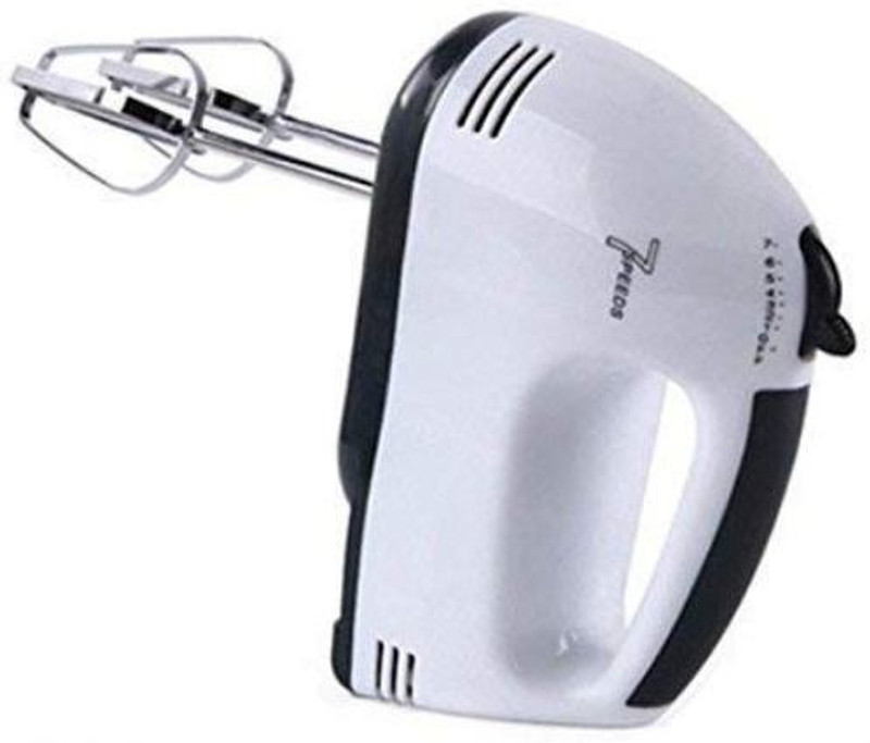 ATOOZED A1 Multi Functional Hand Mixer or Egg Beater and Food Blender with 7 Speed 180 W Hand Blender(White)