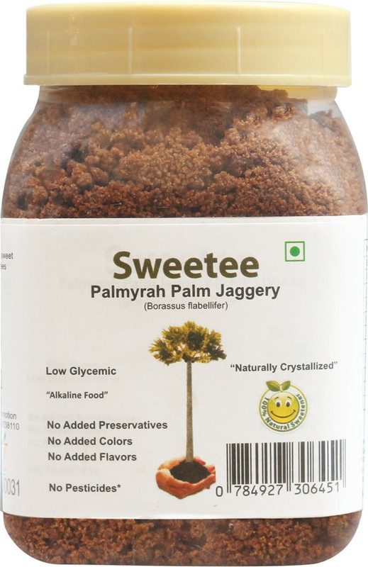 sweetee Palm Sugar jaggery 250 Grams Jaggery(250 g)