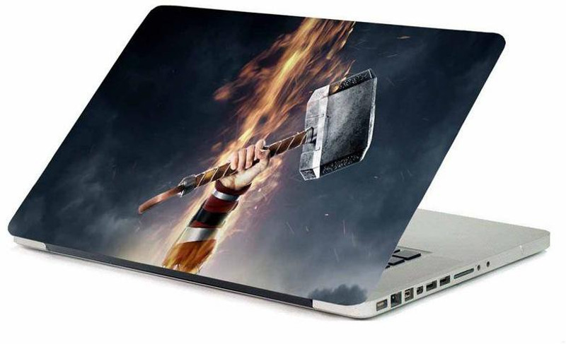 printhunt Multicolor laptop skin laptop sticker 3m vinyl-658 vinyl Laptop Decal 15.6