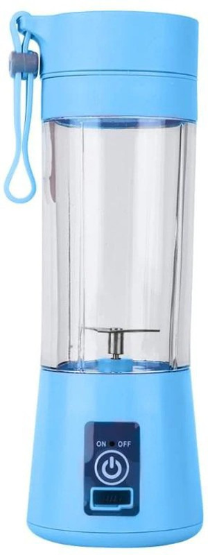 AEC Juicer Bottle Mixer Blender Portable Electric USB Fruits 12 Juicer Mixer Grinder(Blue, 1 Jar)