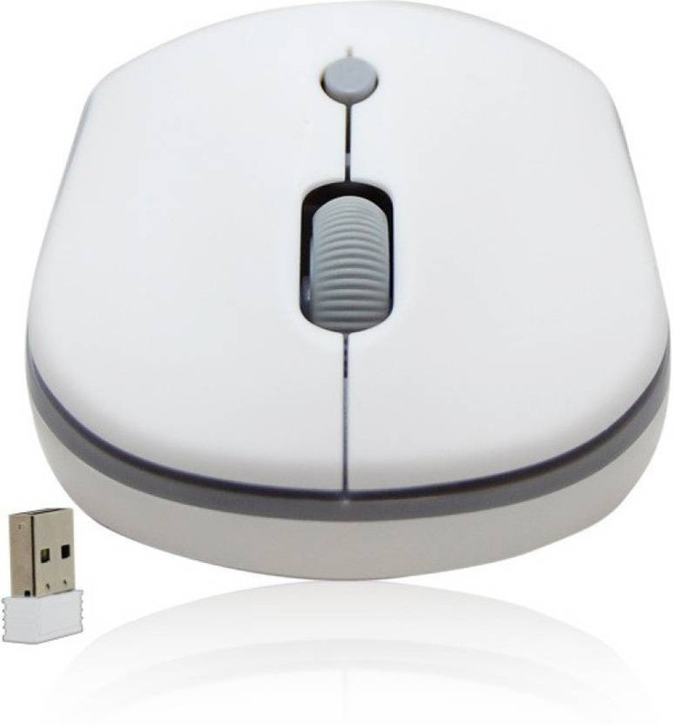 phoneys P-Hs100 Wireless Optical Mouse(USB 2.0, White)