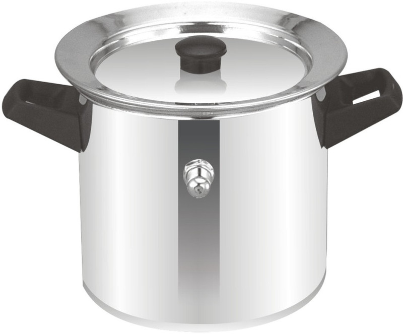 stephy Aluminium Milk Pot 4lt. Pot 2 L with Lid(Aluminium)