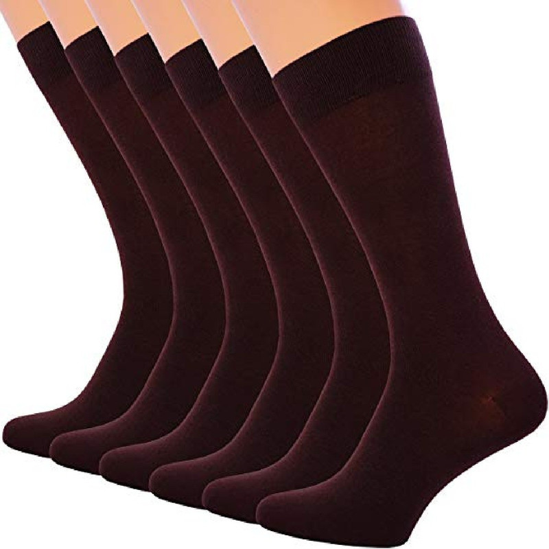 cimpex pu Men Solid Calf Length(Pack of 3)