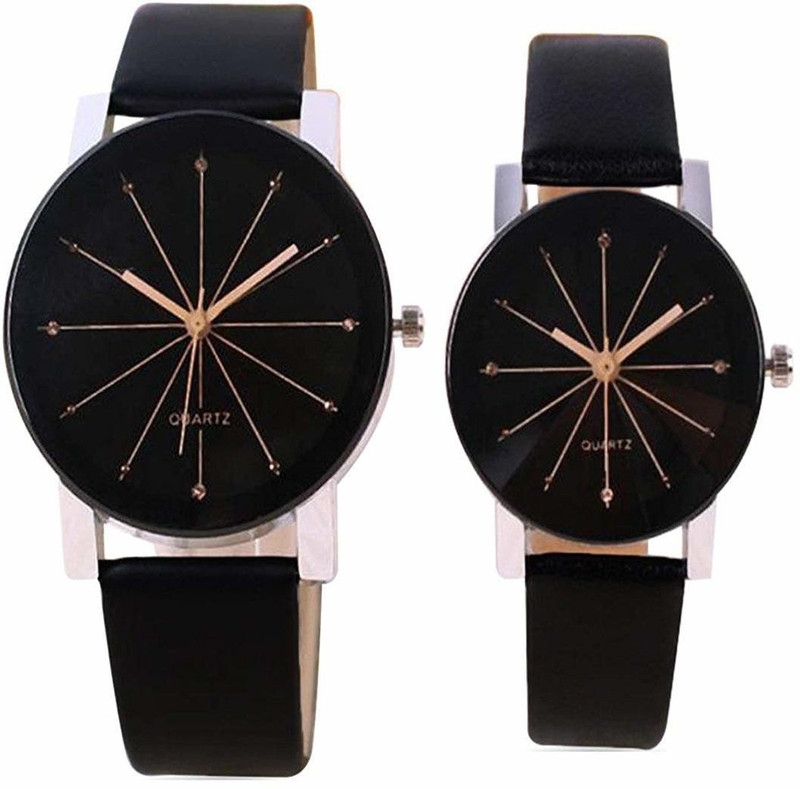 watchstar Crystal prism Glass couple combo of 2 watches for girls and Boys-CR02 prism series Analog Watch  - For Girls