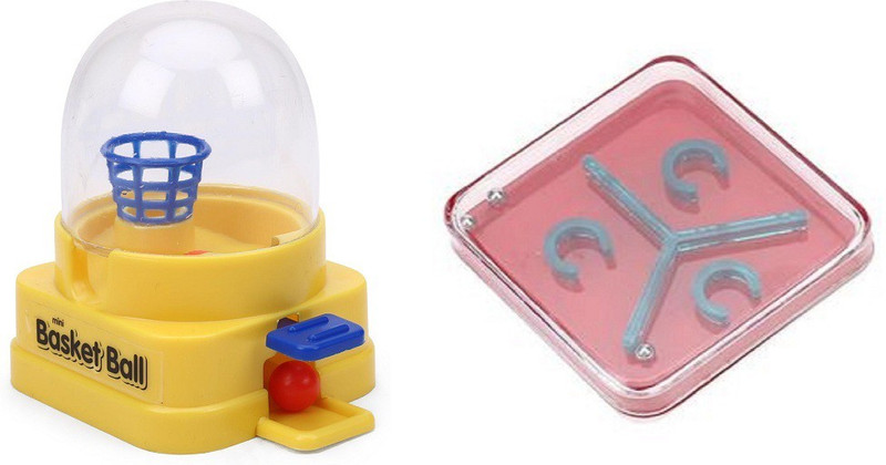 virgo toys Mini Basketball & Catch - It (Combo)(Multicolor)