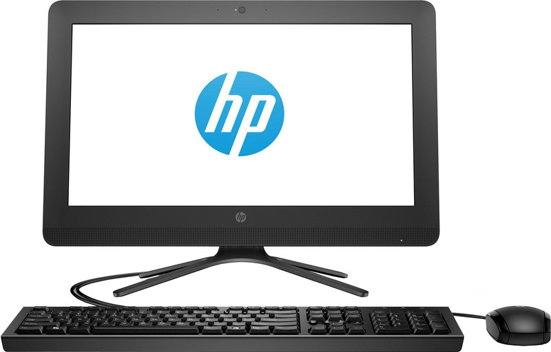 HP APU Dual Core E2 (4 GB DDR4/1 TB/Free DOS/19.5 Inch Screen/All - in - One PC 20 - c421il)(Jet Black, 49.62 cm x 37 cm x 18.5 cm, 4.4 kg)
