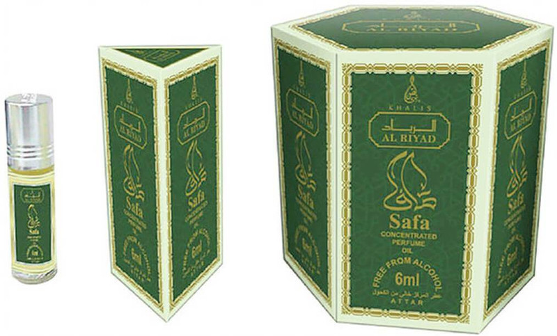 Khalis Safa Fragrance 6ml Attar Pack of 6 Floral Attar(Floral) Khalis Safa Fragrance 6ml Attar Pack of 6 Floral Attar(Floral)