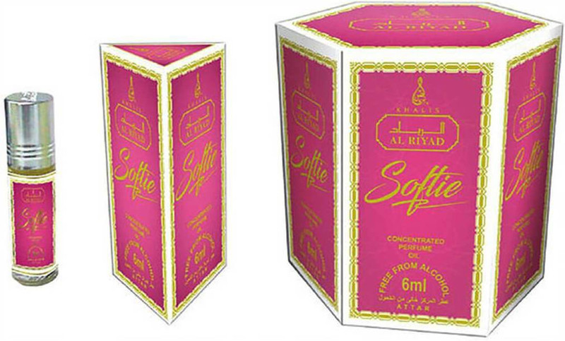 Khalis Softie Fragrance 6ml Attar Pack of 6 Floral Attar(Floral) Khalis Softie Fragrance 6ml Attar Pack of 6 Floral Attar(Floral)