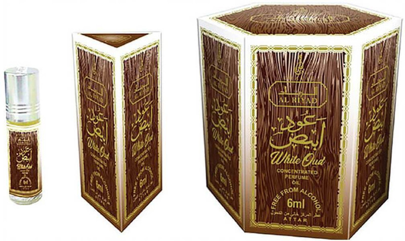 Khalis White Oud Fragrance 6ml Attar Pack of 6 Floral Attar(Floral) Khalis White Oud Fragrance 6ml Attar Pack of 6 Floral Attar(Floral)