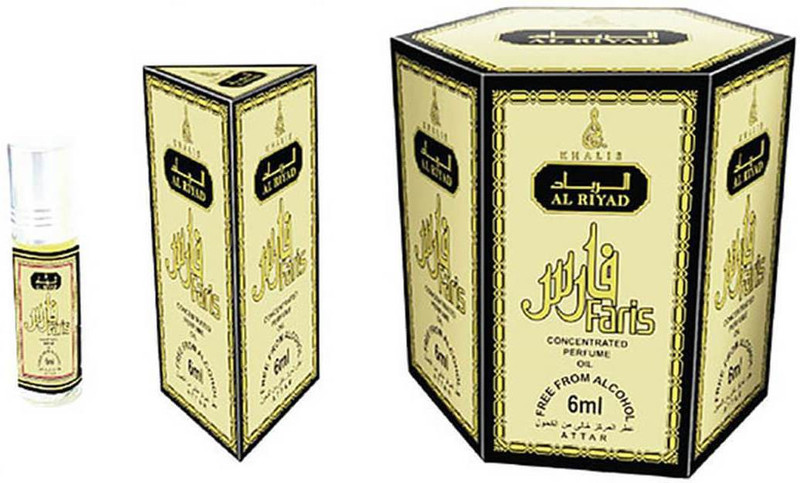 Khalis Faris Fragrance 6ml Attar Pack of 6 Floral Attar(Floral) Khalis Faris Fragrance 6ml Attar Pack of 6 Floral Attar(Floral)