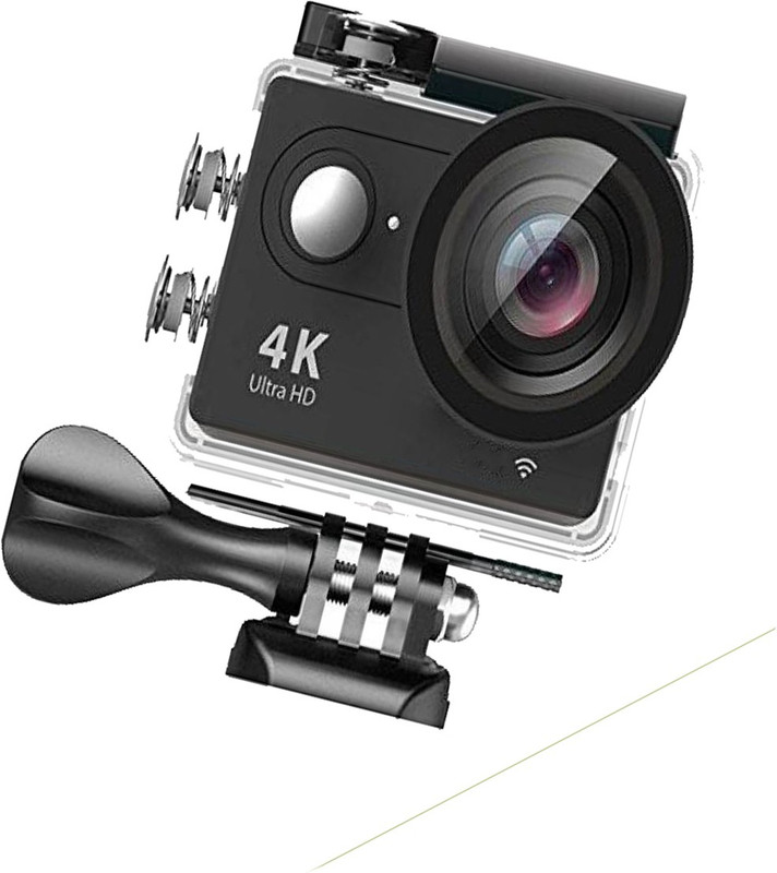 ABC WARRIORS NEW Ultra HD Action Camera 1080P 4K Video Recording Go Pro Style Action camera With Wifi 16 Megapixels Sports NF08 Sports & Action Camera(Black)