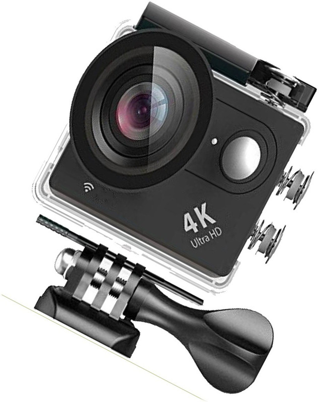 ABC WARRIORS NEW Ultra HD Action Camera 1080P 4K Video Recording Go Pro Style Action camera With Wifi 16 Megapixels Sports NF02 Sports & Action Camera(Black)